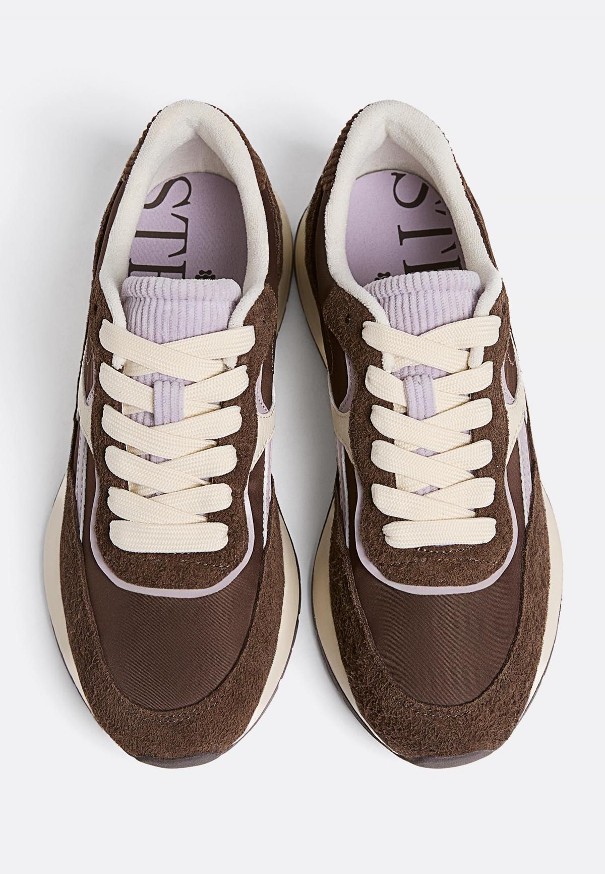 스트라디바리우스 레트로 브라운 컴포트 스니커즈 9510/670 BROWN - 상세 이미지 2