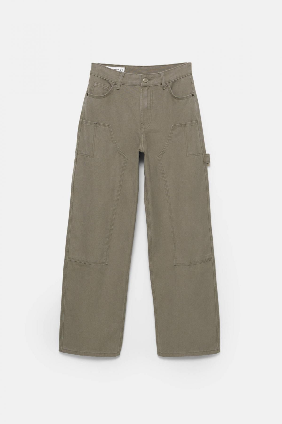 풀앤베어 테크니컬 와이드 카펜터 팬츠 7675/365 KHAKI - 상세 이미지 5