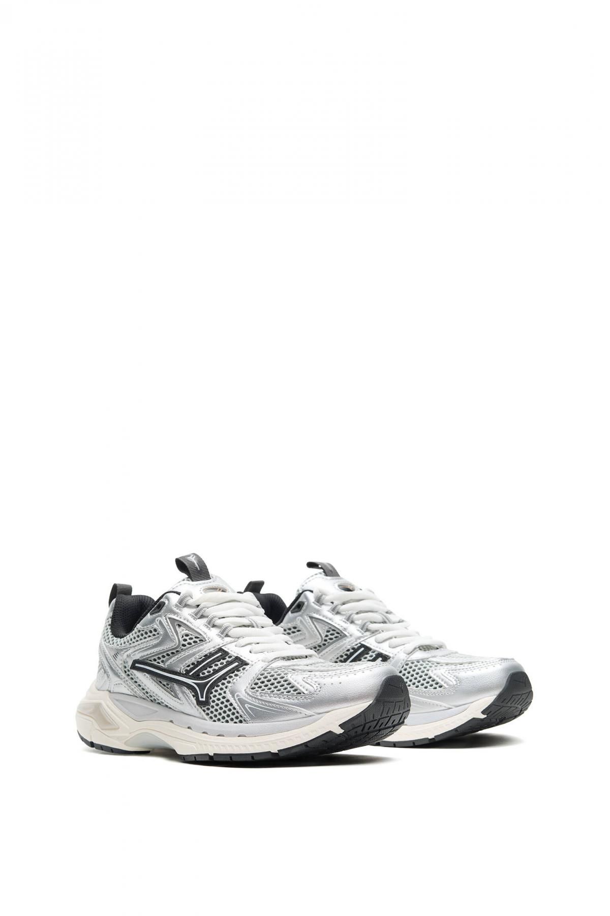 풀앤베어 테크니컬 메탈릭 러닝 플랫폼 스니커즈 Sneakers Often02 2702/441 SILVER - 상세 이미지 2
