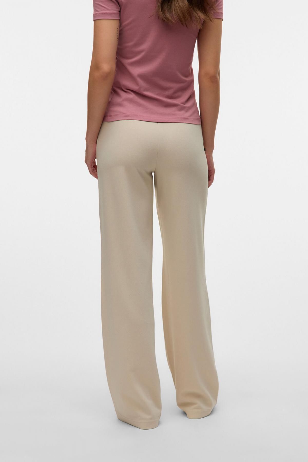 베로모다 와이드핏 스트레치 슬랙스 팬츠 6398231 GRIS - 상세 이미지 5