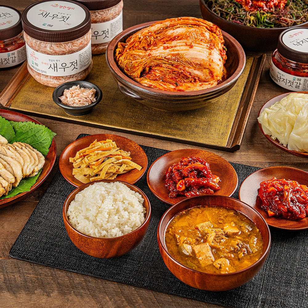 밥도둑 저염 젓갈 낙지젓 오징어젓 새우젓갈 반찬 이미지 7