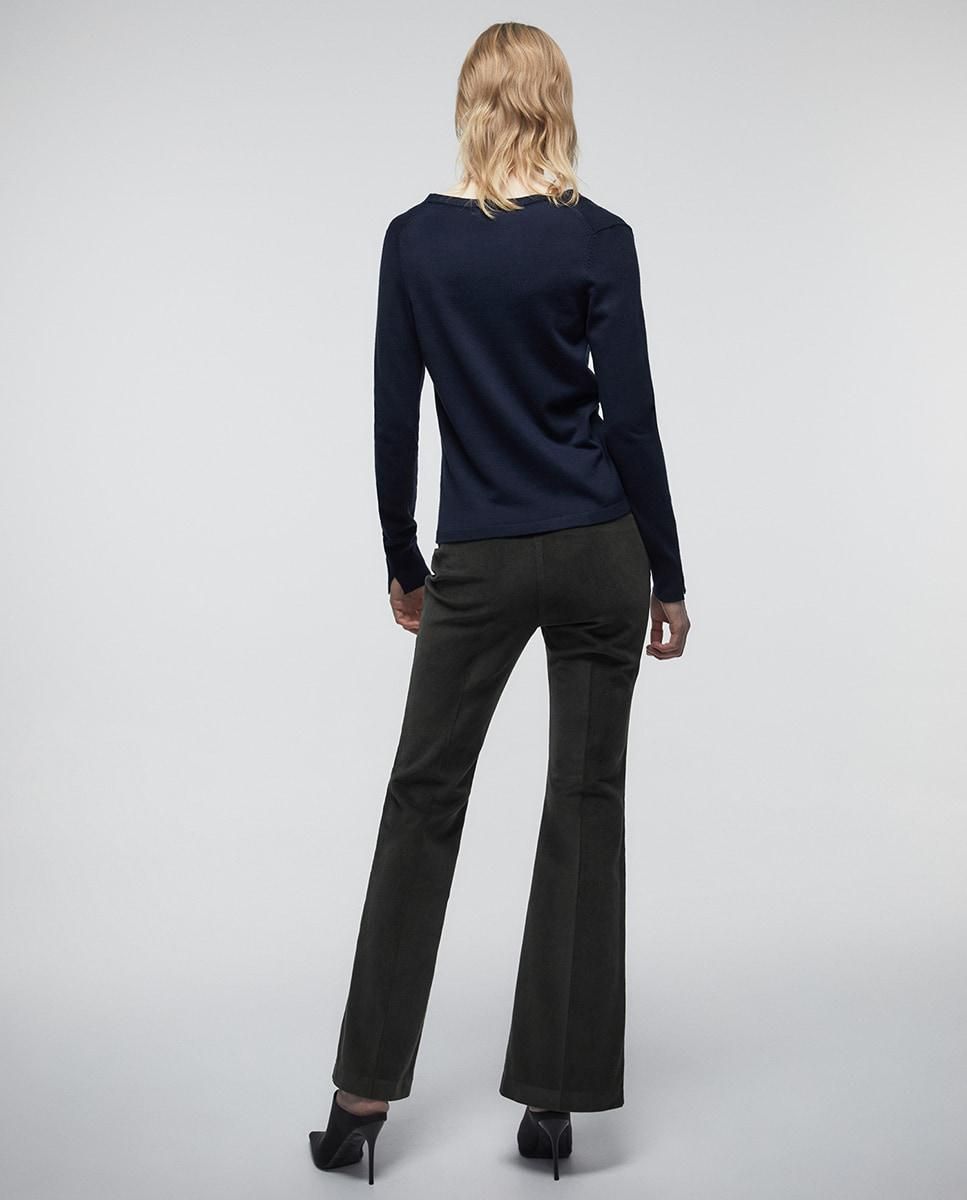 스페라 코튼 마이크로 코듀로이 플레어 팬츠 58305106872 VERDE OSCURO - 상세 이미지 5