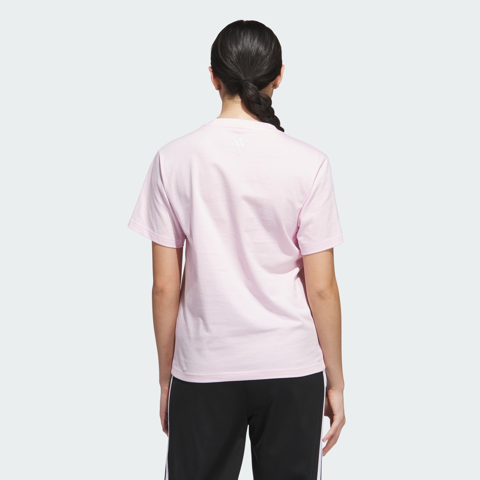 Adidas women Farmers Market Graphic Tee Clear Pink, XL - 상세 이미지 3