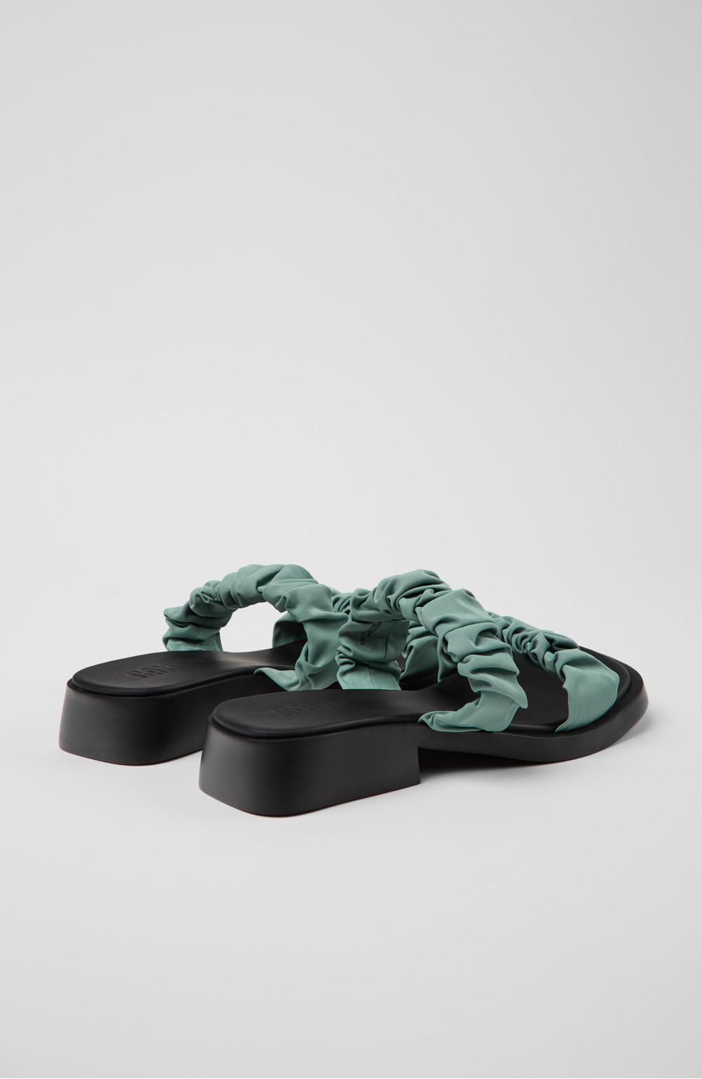캠퍼 친환경 스트랩 샌들 Dana 여성 Recycled PET 오쏘라이트 풋베드 K201791-002 GREEN - 상세 이미지 3