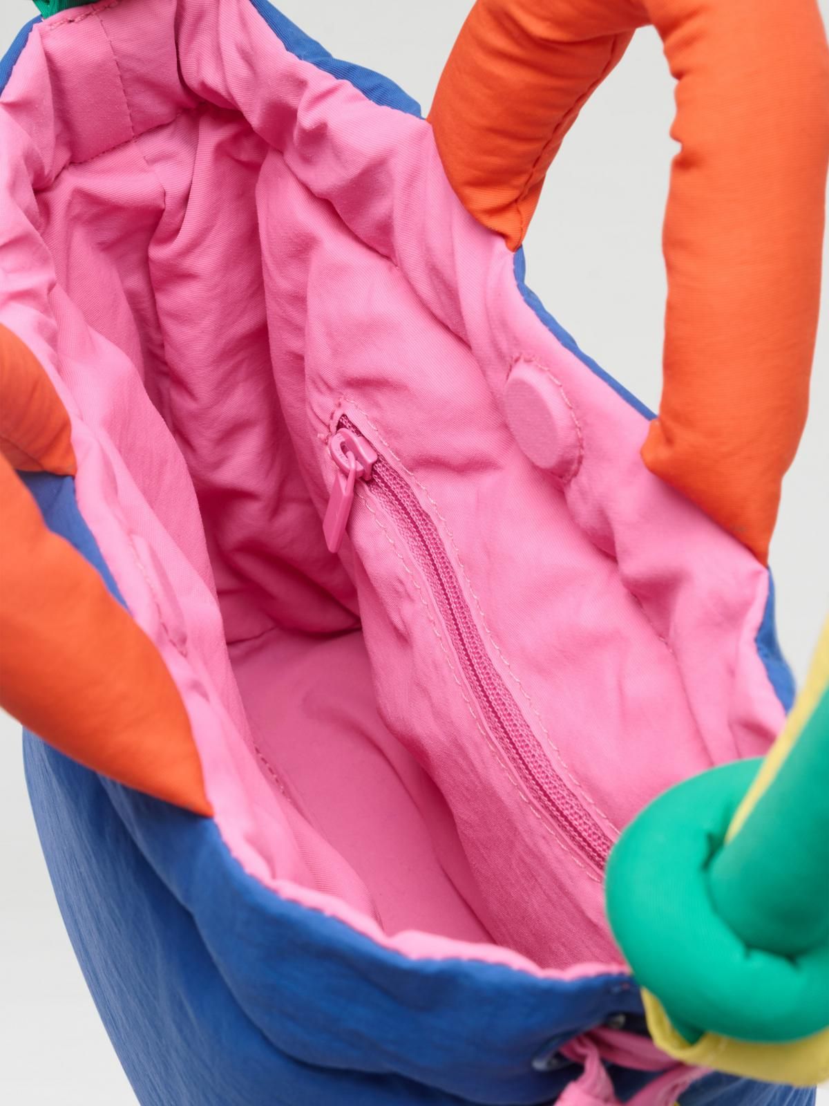 올랜드 멀티컬러 미니 소프트 크로스백 Micro Ona 54620109308239 BOBO CHOSES X OLEND - COLOR BLOCK - 상세 이미지 2