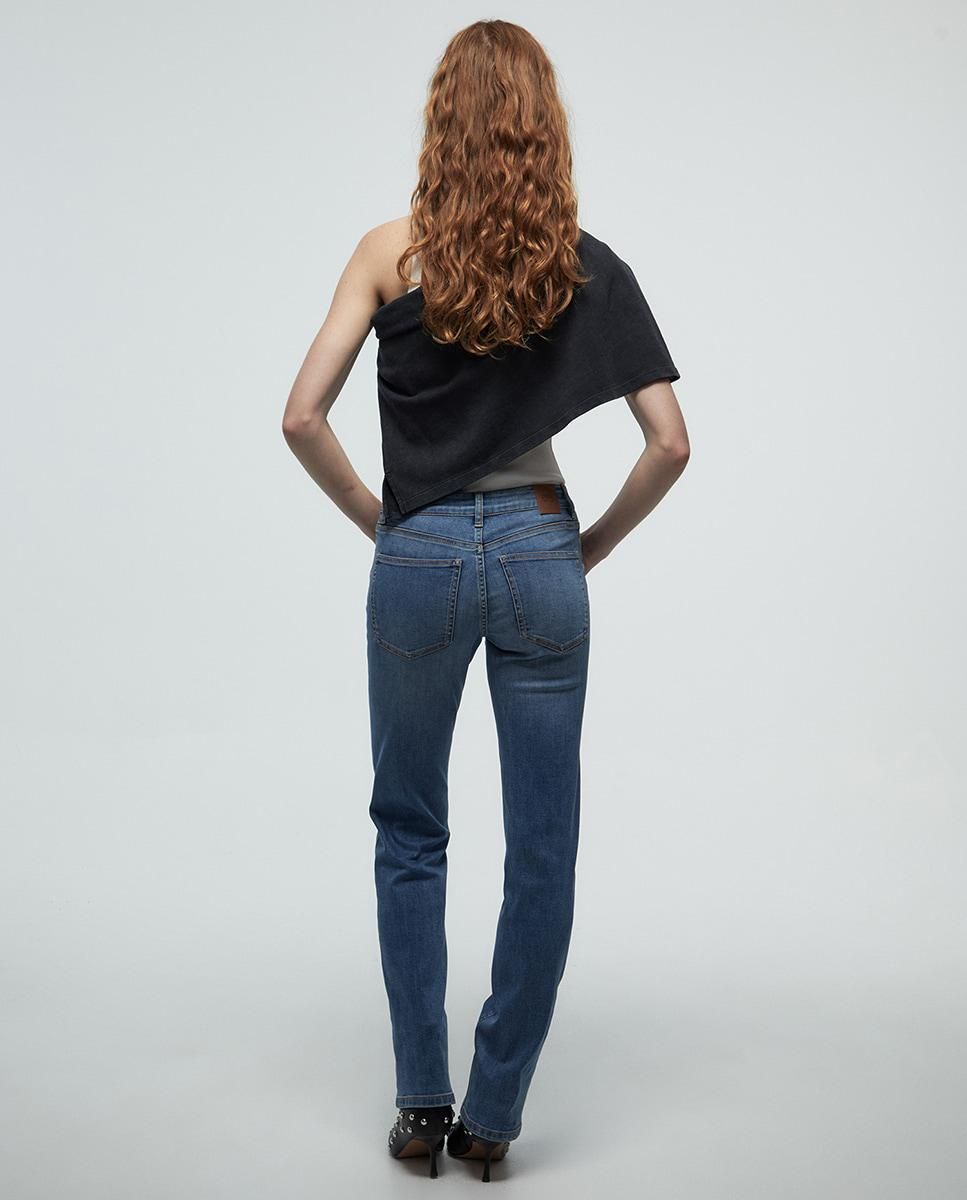 스페라 데님 슬림 레귤러핏 스트레이트 청바지 58682501695 AZUL - 상세 이미지 3