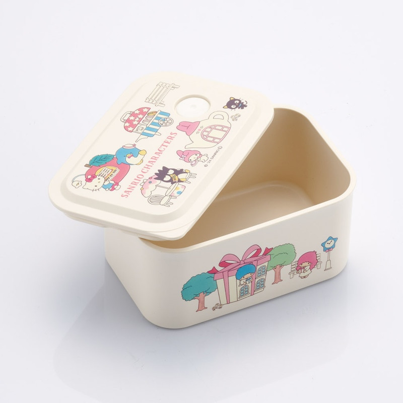 스케이터 산리오 캐릭터즈 cute village 캐릭터 소풍 런치 케이스 S 320ml PL32B - 하카타몰