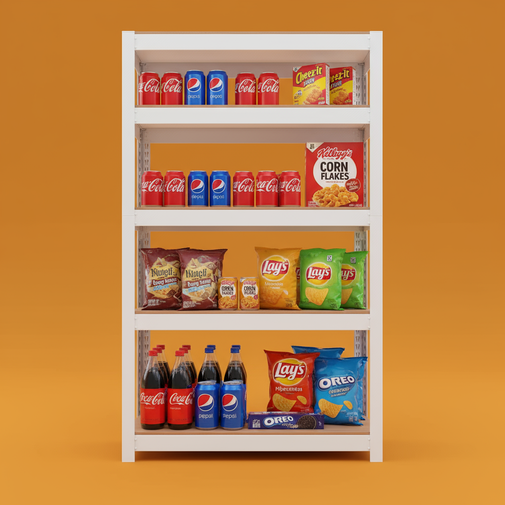 선반 수납선반 다용도 철제 벽 팬트리 선반장 무볼트 랙 홈던트하우스 5단 303090