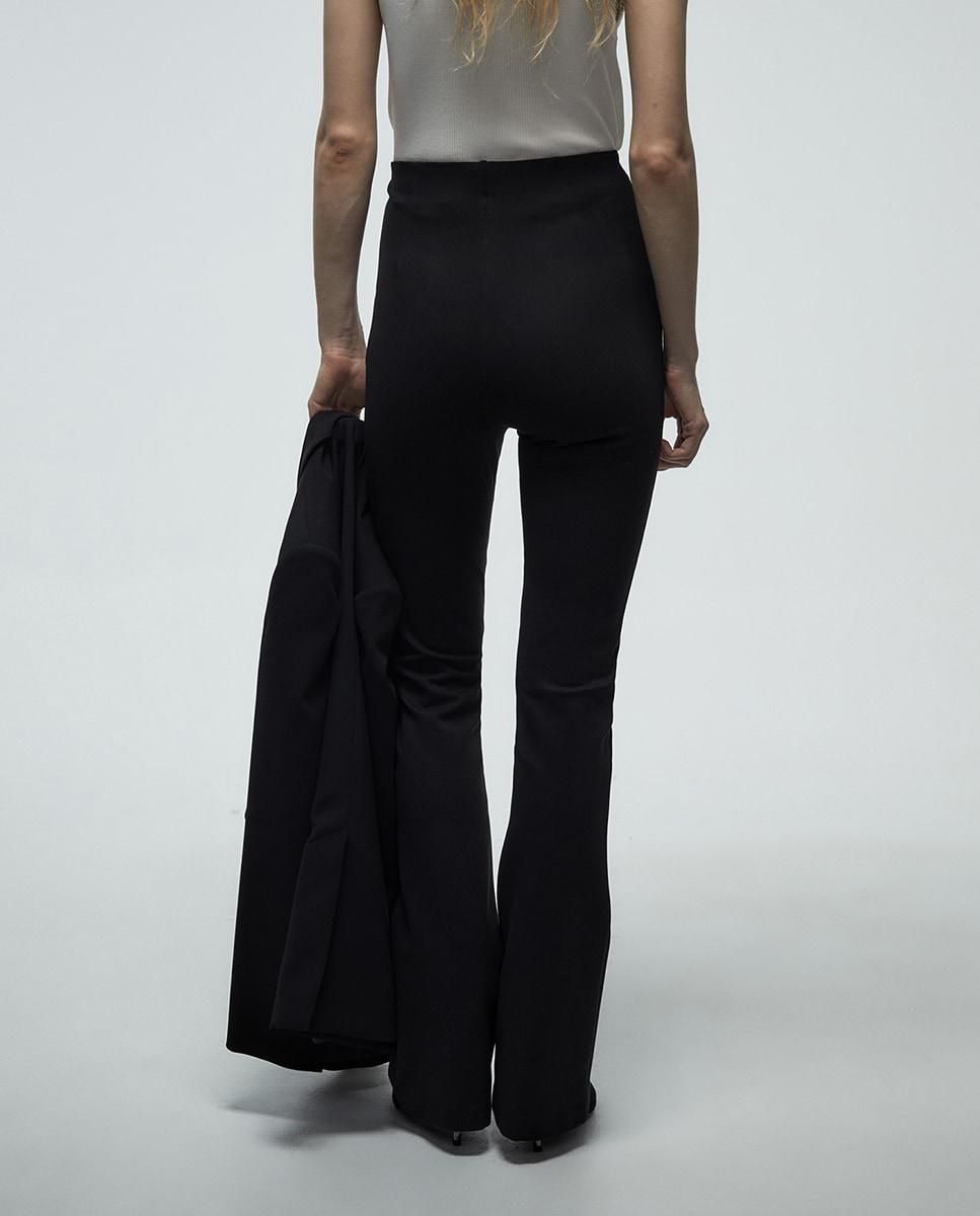 스페라 하이웨이스트 버튼 부츠컷 레깅스 팬츠 58405402437 NEGRO - 상세 이미지 5