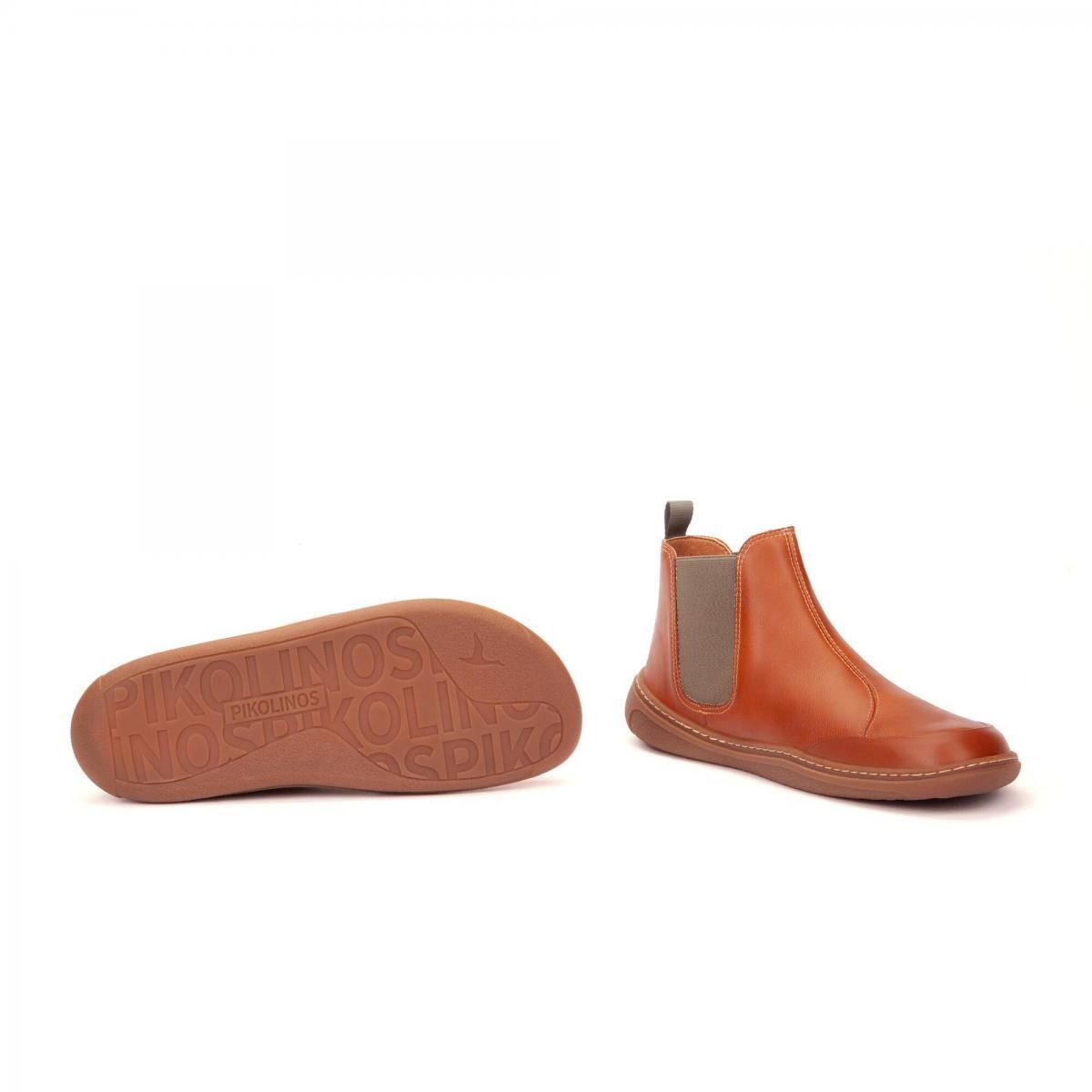 피콜리노스 컴포트 천연가죽 첼시 앵클부츠 ARANJUEZ U9F-8995 BRANDY - 상세 이미지 5