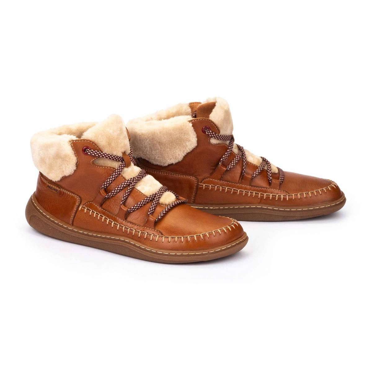 피콜리노스 베어풋 천연가죽 컴포트 앵클부츠 ARANJUEZ U9F-8830C1 BRANDY 이미지 6