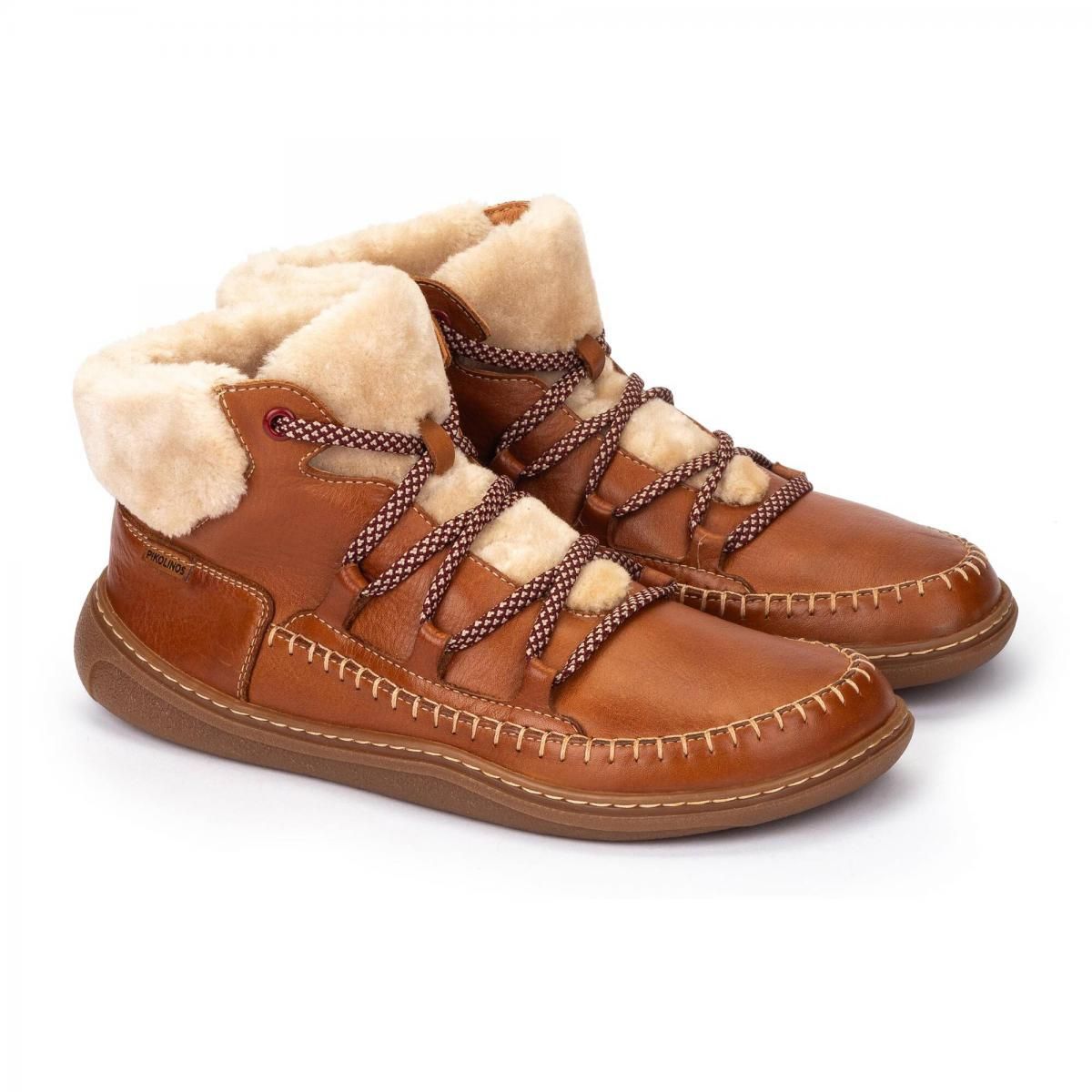 피콜리노스 베어풋 천연가죽 컴포트 앵클부츠 ARANJUEZ U9F-8830C1 BRANDY - 상세 이미지 2