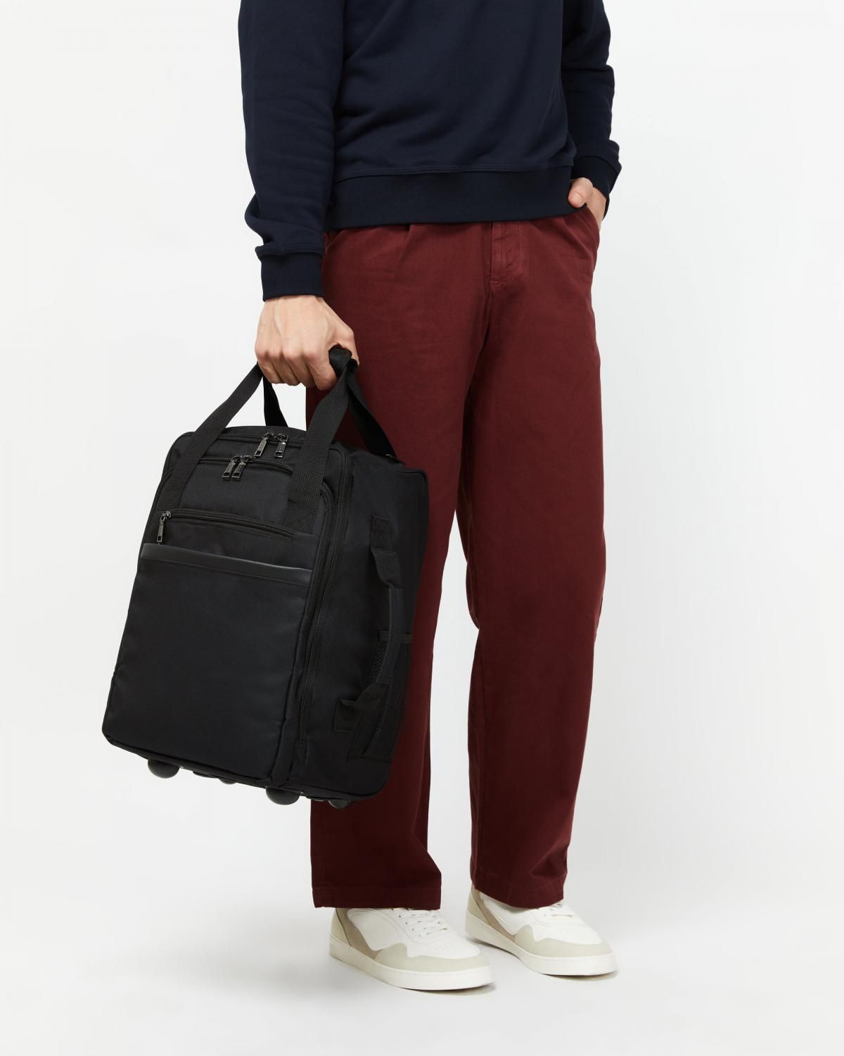 미사코 멀티웨이 휠드 백팩 캐리어 LUCAS-5000056002015 NEGRO - 상품 이미지