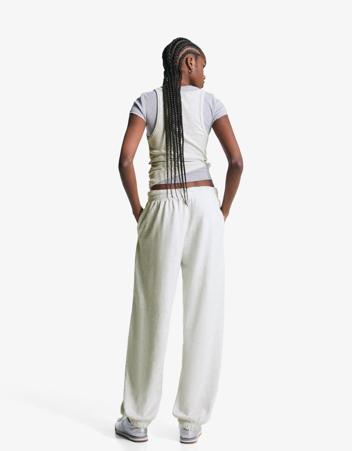 버쉬카 플러시 라이트 조거 팬츠 5118/777 GREY - 상세 이미지 3