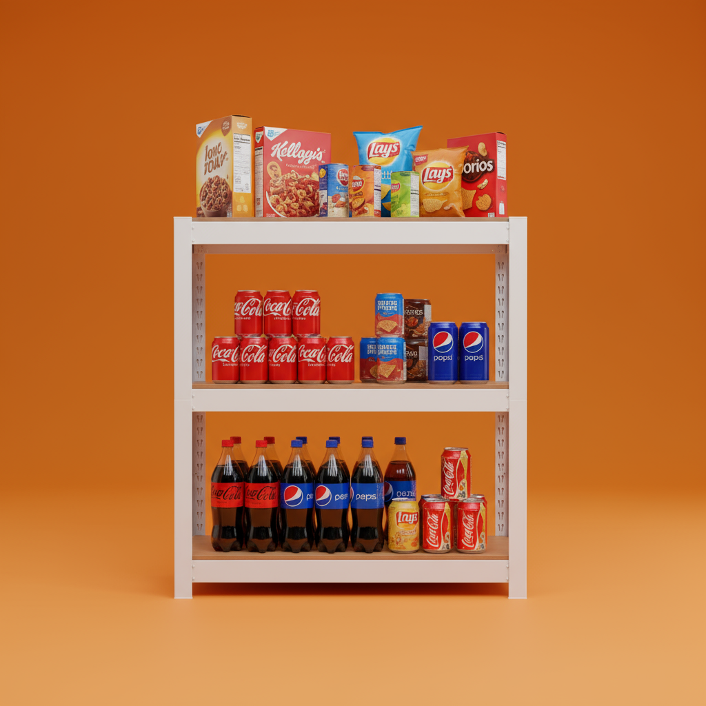 선반 수납선반 다용도 철제 벽 팬트리 선반장 무볼트 랙 홈던트하우스 3단 303075