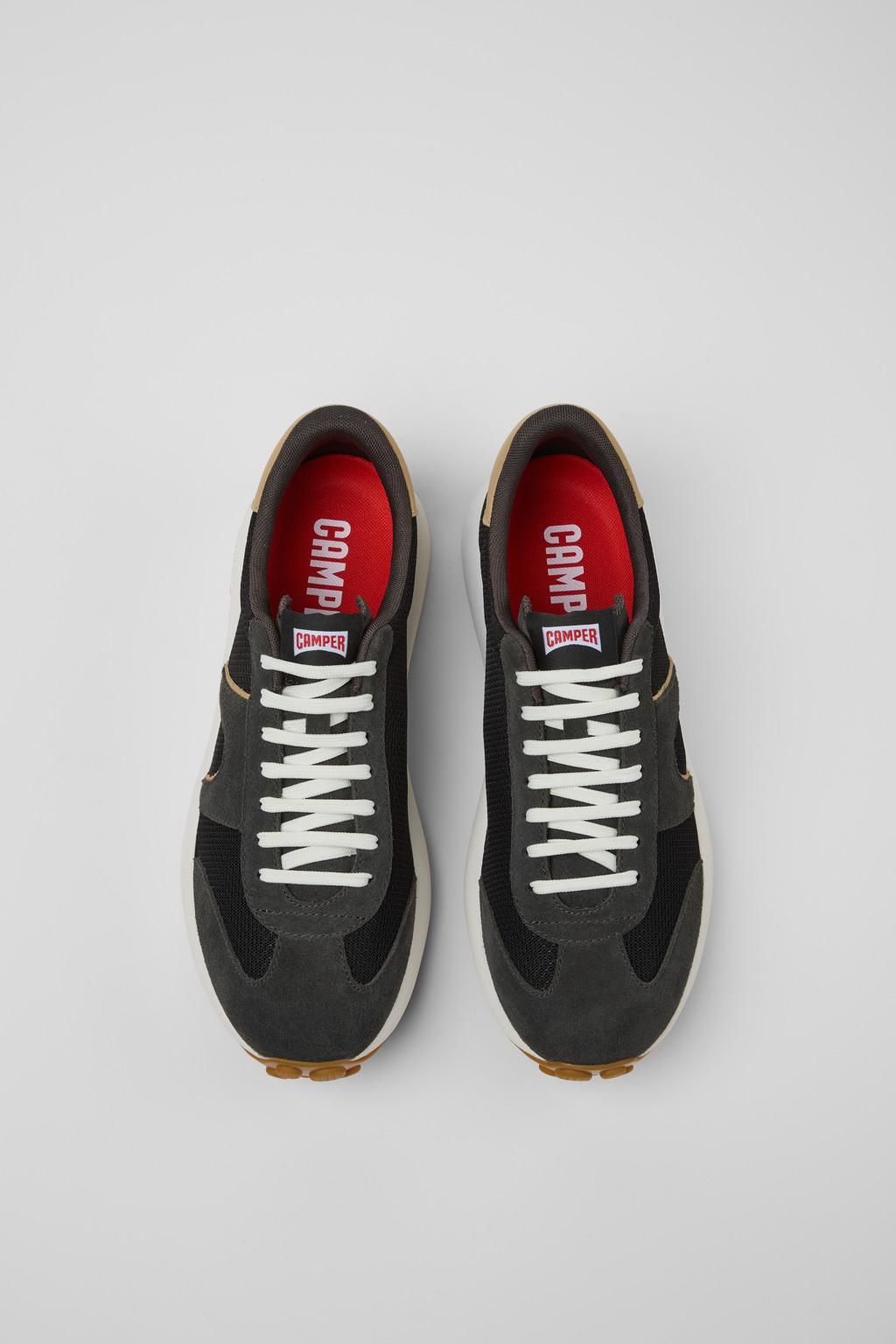캠퍼 멀티컬러 테크니컬 리사이클드 스니커즈 Pelotas Athens K201826-008 BLACK - 상세 이미지 4