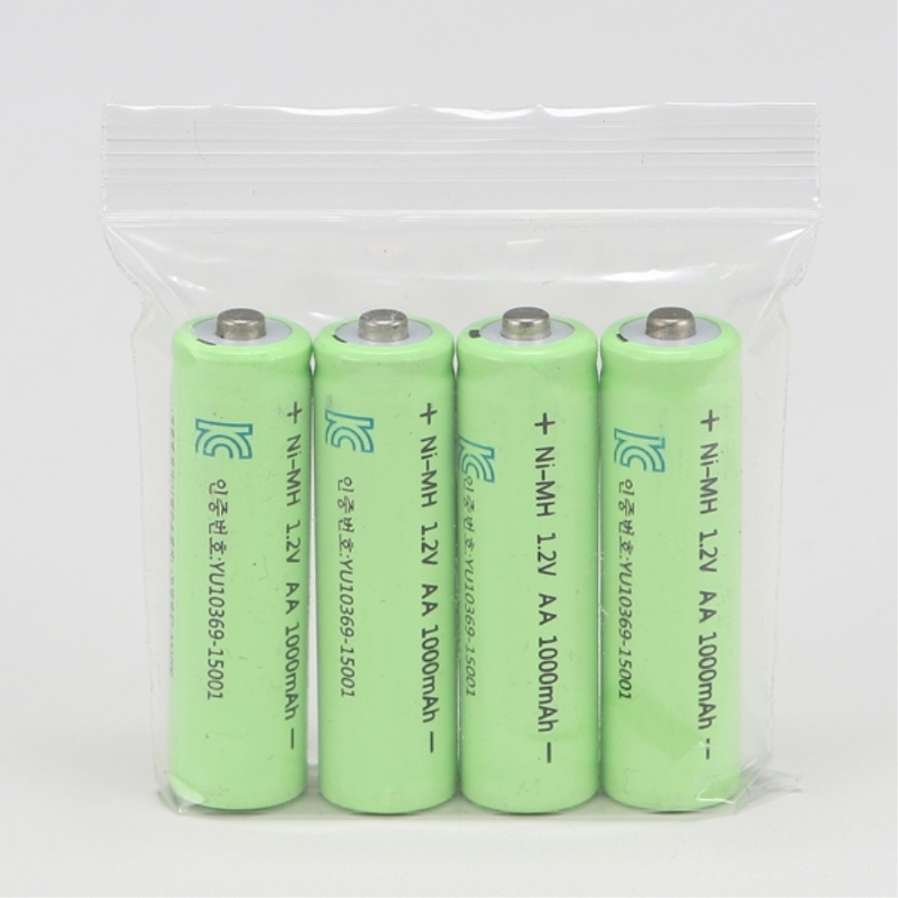 LED 태양광 정원등 Ni-Mh AA 충전지 1000mAh 니켈수소 배터리 - 상세 이미지 2