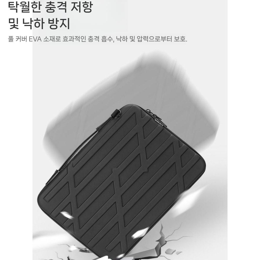 갤럭시탭 s11 울트라 파우치 태블릿 가방 휴대용 노트북 대용량 숄더 크로스 백 - 상세 이미지 2