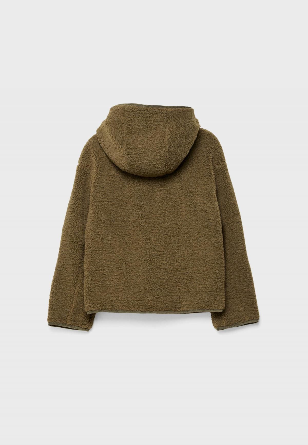 스트라디바리우스 테크니컬 코듀로이 디테일 퍼 후드 자켓 8619/815 KHAKI - 상세 이미지 3