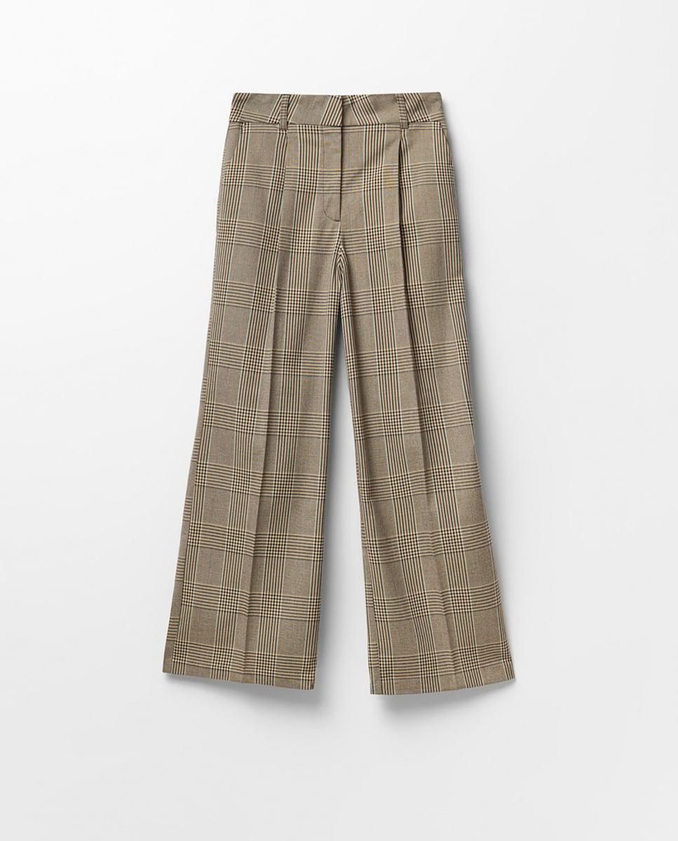 스페라 체크 핀턱 포켓 디테일 와이드 팬츠 58305106799 TOPO - 상세 이미지 5
