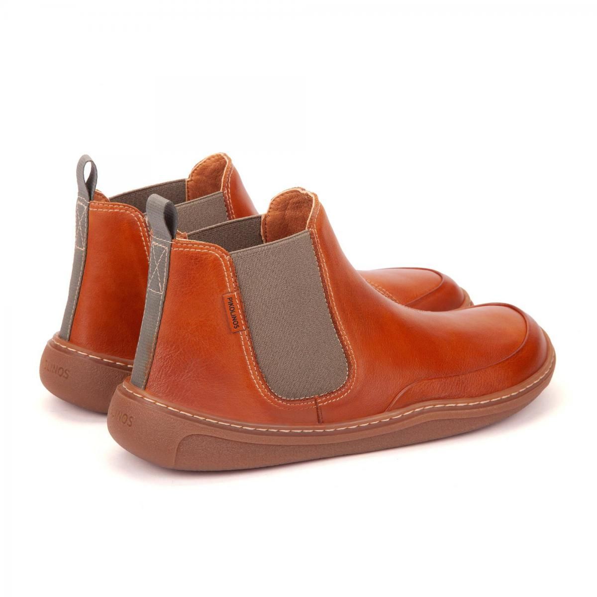 피콜리노스 컴포트 천연가죽 첼시 앵클부츠 ARANJUEZ U9F-8995 BRANDY - 상세 이미지 4