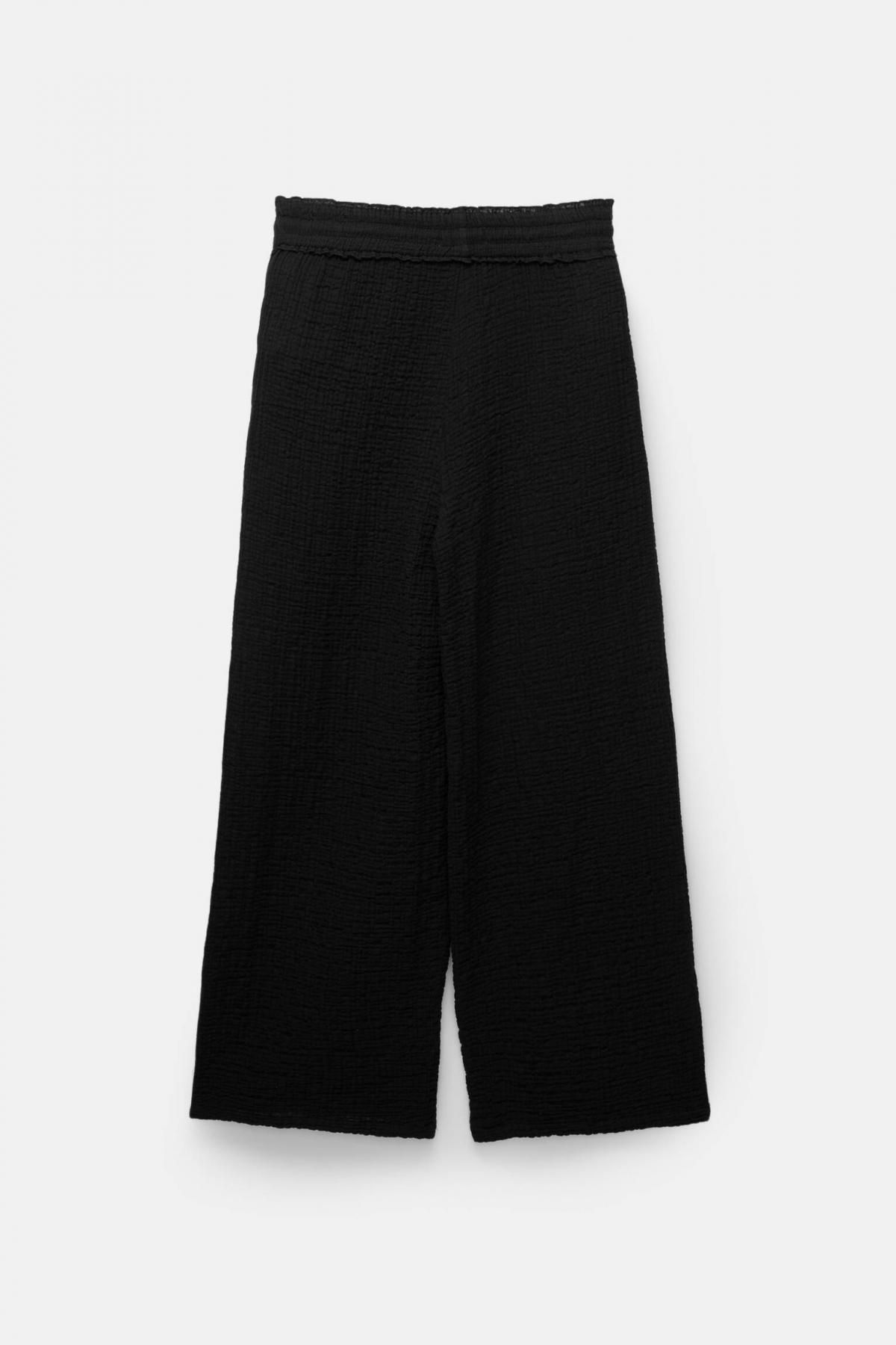 풀앤베어 와이드핏 밴딩 스트레이트 슬랙스 7675/201 BLACK - 상세 이미지 2