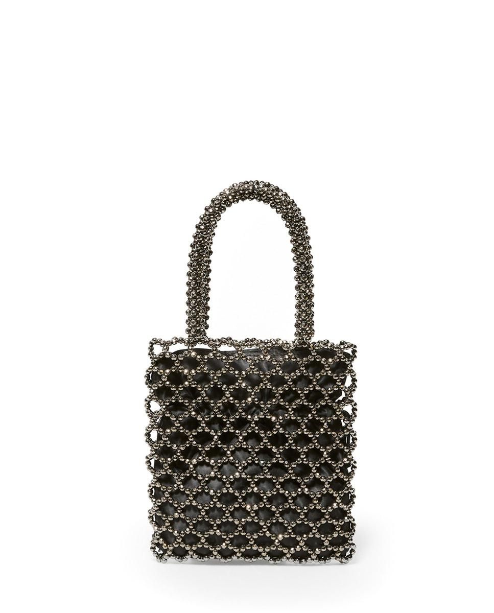 스페라 파티 진주 비즈 미니 토트백 59010602858 GRIS OSCURO - 메인 이미지