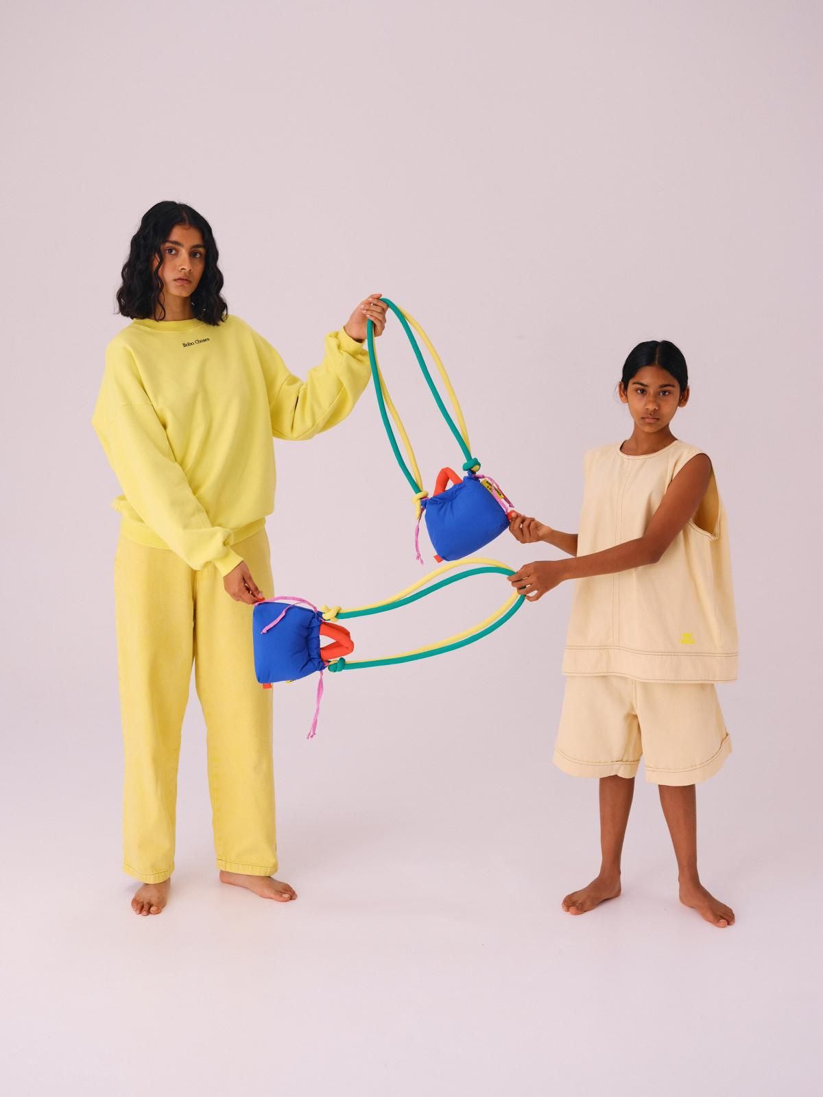 올랜드 멀티컬러 미니 소프트 크로스백 Micro Ona 54620109308239 BOBO CHOSES X OLEND - COLOR BLOCK - 상세 이미지 4