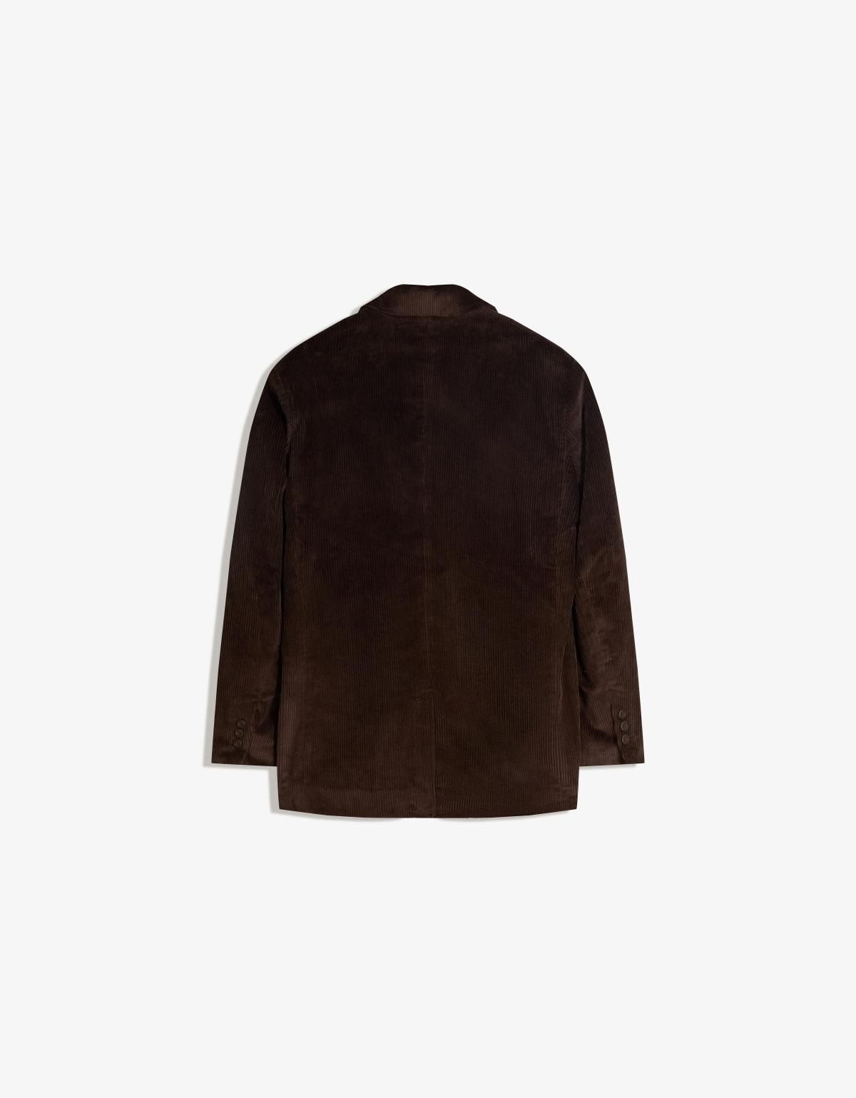 버쉬카 코듀로이 클래식 테일러드 블레이저 6539/752 BROWN - 상세 이미지 5