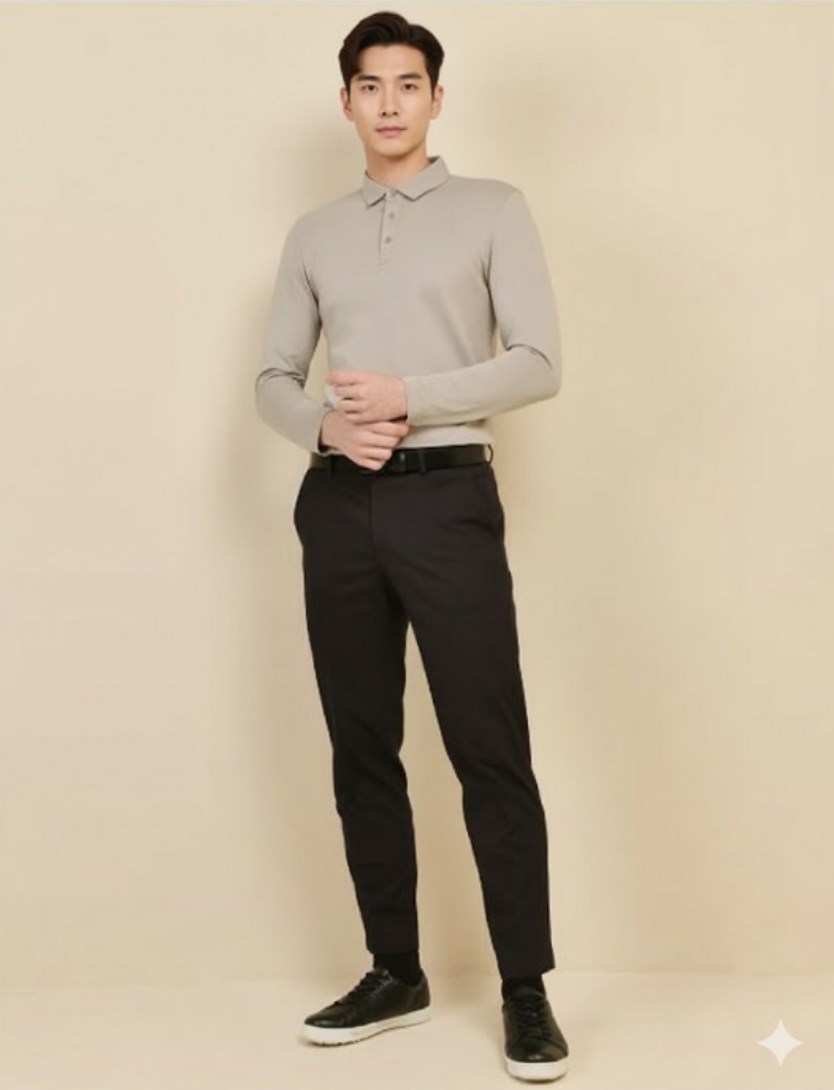 닥스골프 남성 겨울 기모로 부드럽고 따뜻한 필드룩 골프웨어 스윙 바지 - 상세 이미지 2