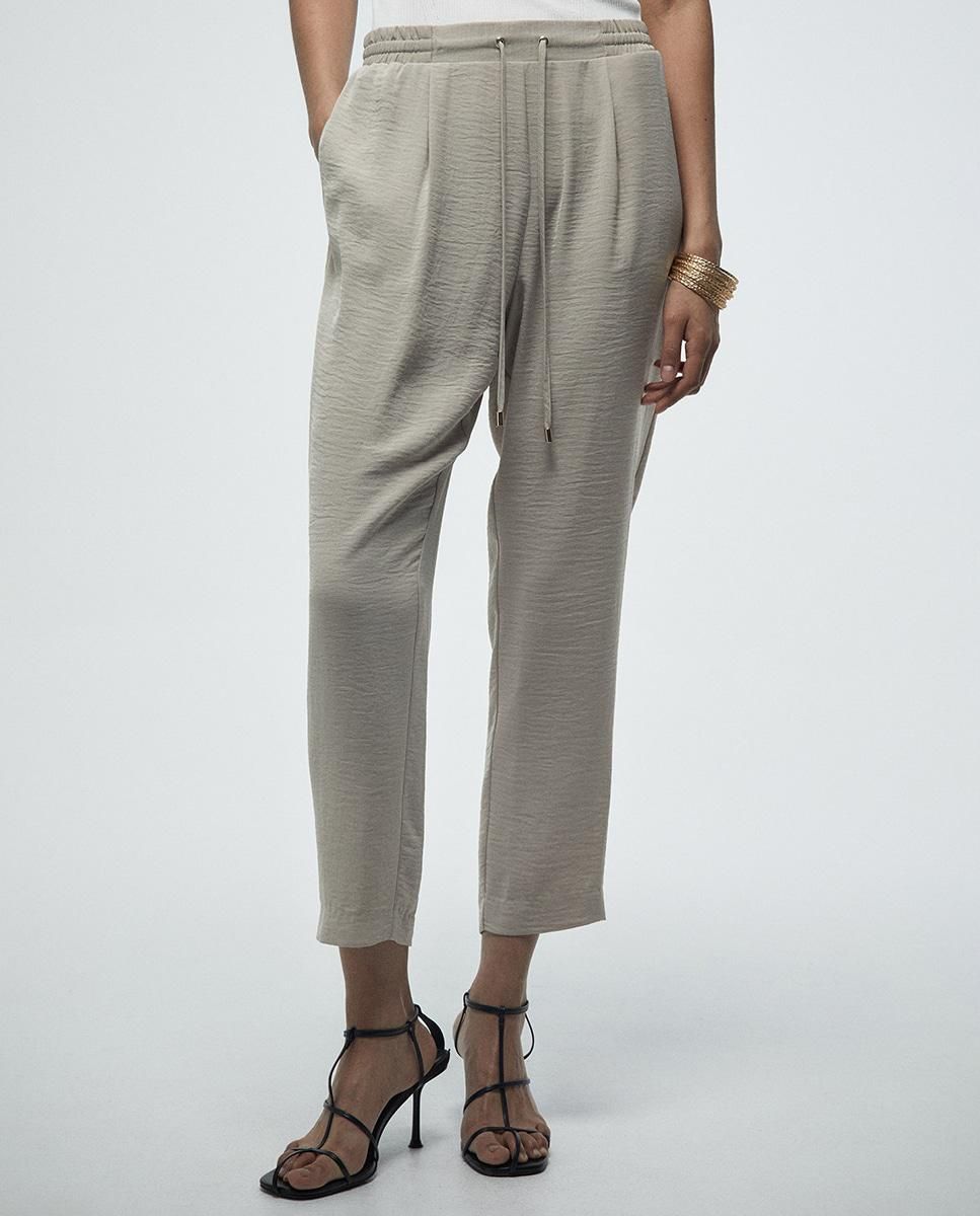 스페라 플루이드 와이드 밴딩 팬츠 58305003384 PIEDRA - 상품 이미지