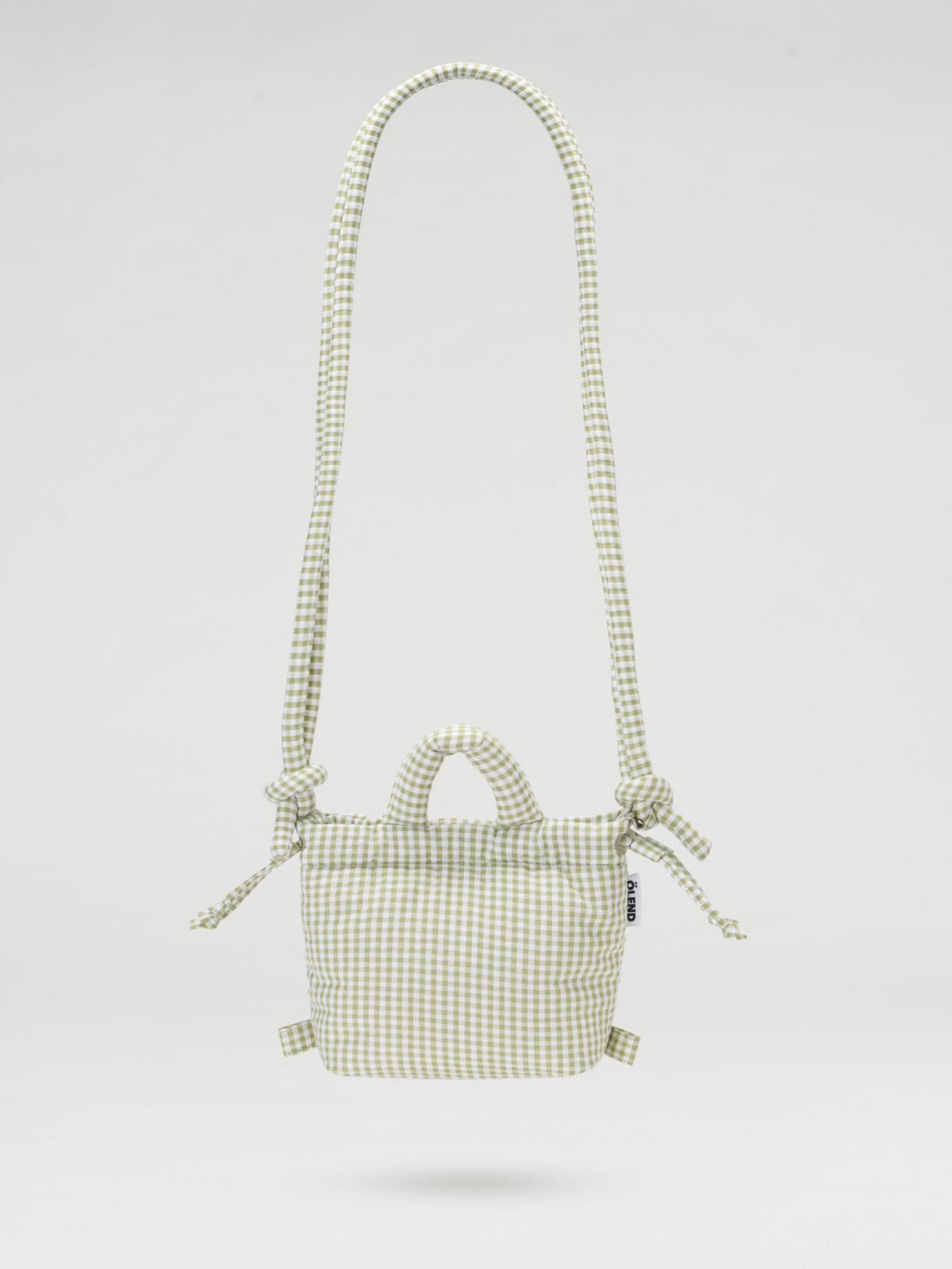 올랜드 체크 패턴 미니 크로스백 Micro Ona Soft Bag 54713219547471 VICHY GREEN - 메인 이미지