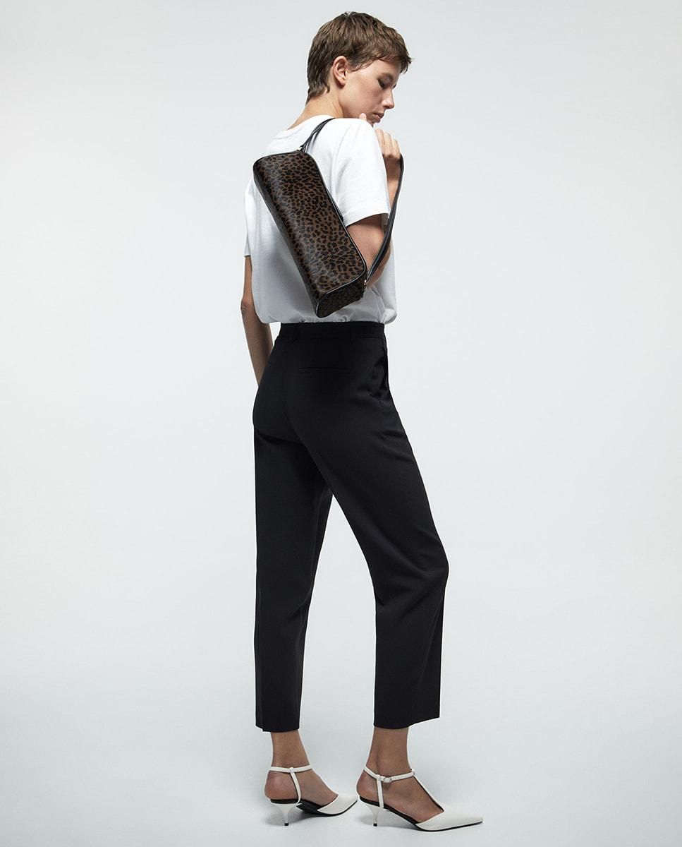 스페라 플레인 테일러드 슬림핏 정장 팬츠 58305106963 NEGRO - 상세 이미지 3