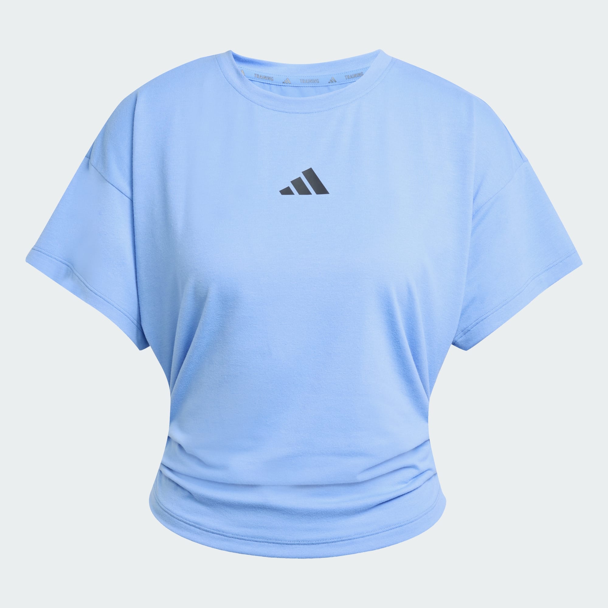 Adidas A Boxy Training Tee Blue Fusion, S - 상세 이미지 4