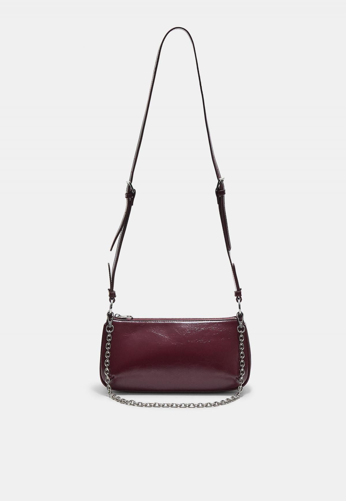 스트라디바리우스 체인 포인트 버건디 롱 숄더백 3682/911 BURGUNDY - 상품 이미지