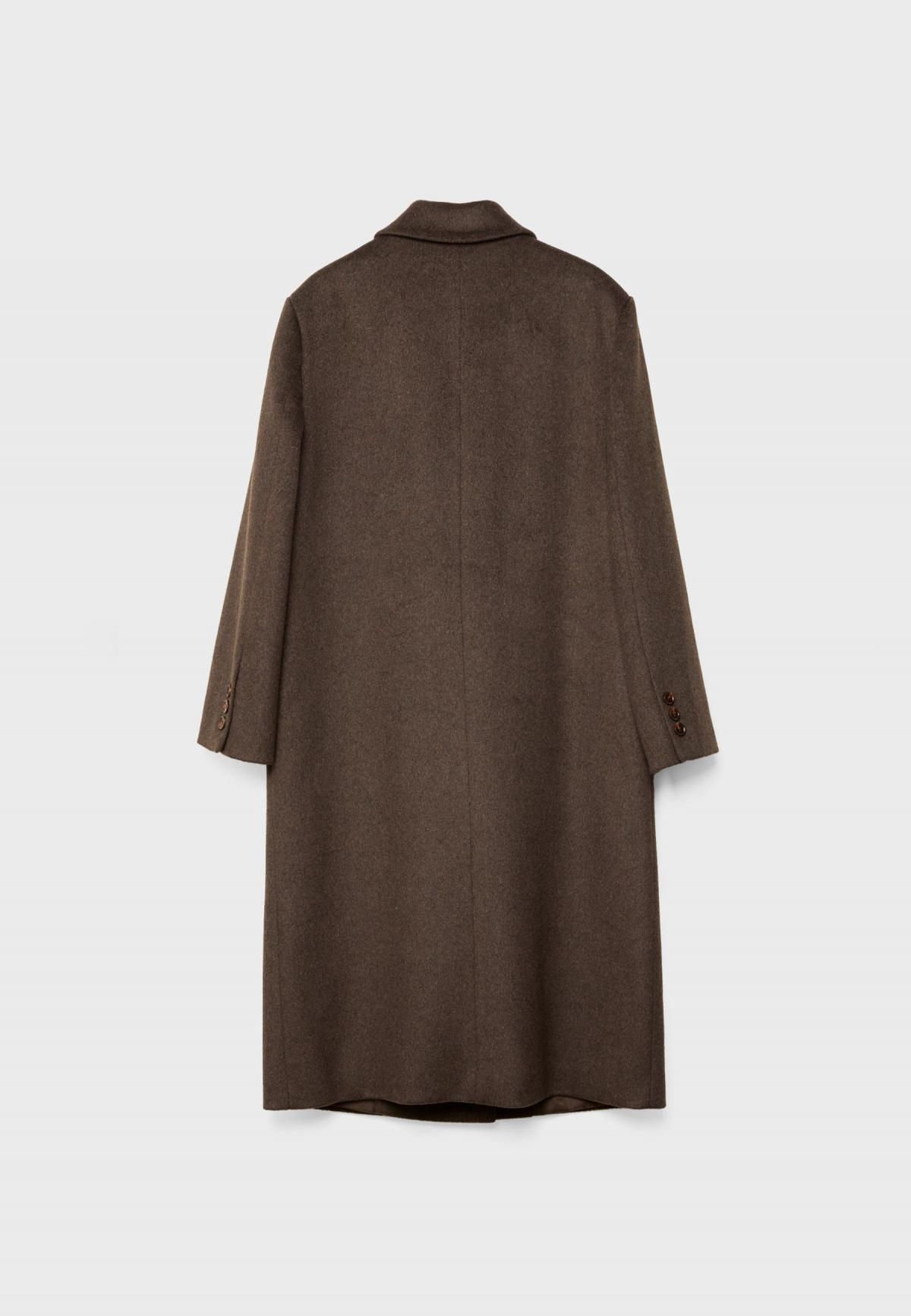 스트라디바리우스 브라운 테일러드 더블브레스트 롱코트 8477/771 BROWN - 상세 이미지 2