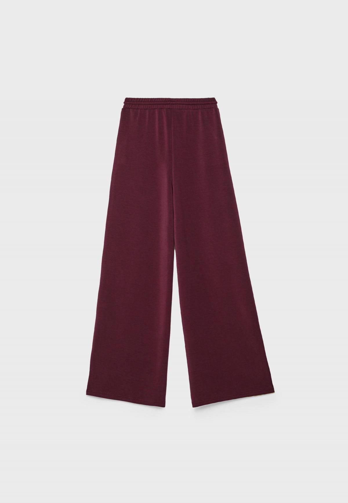 스트라디바리우스 소프트터치 모달 와이드 팔라초 팬츠 8737/276 PURPLE - 상세 이미지 3