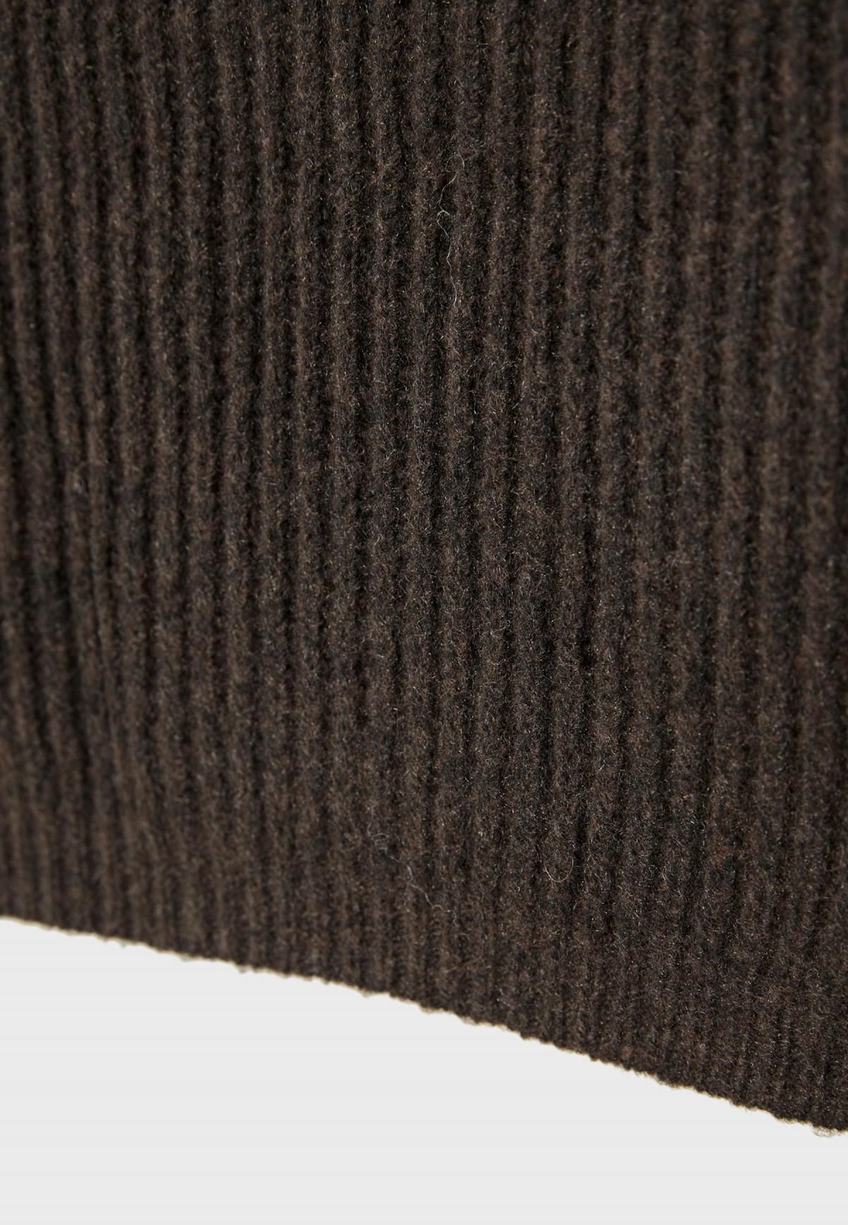 스트라디바리우스 트렌디 보트넥 니트 스웨터 8544/600 BROWN - 상세 이미지 2