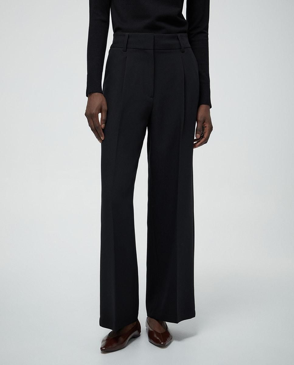 스페라 와이드 테크니컬 슬랙스 팬츠 58305106815 NEGRO - 상품 이미지