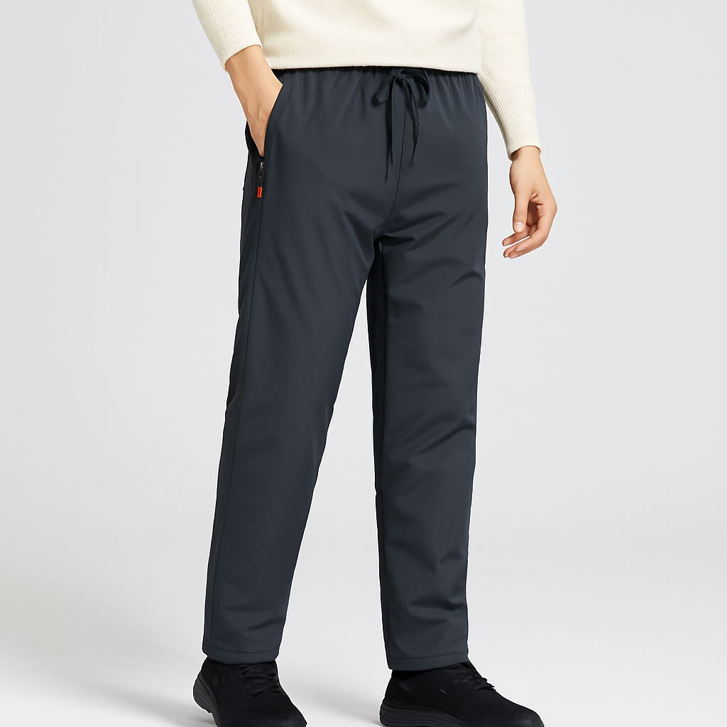 남성 방풍패딩바지 따뜻한 기모바지 겨울 방한팬츠 - 상품 이미지