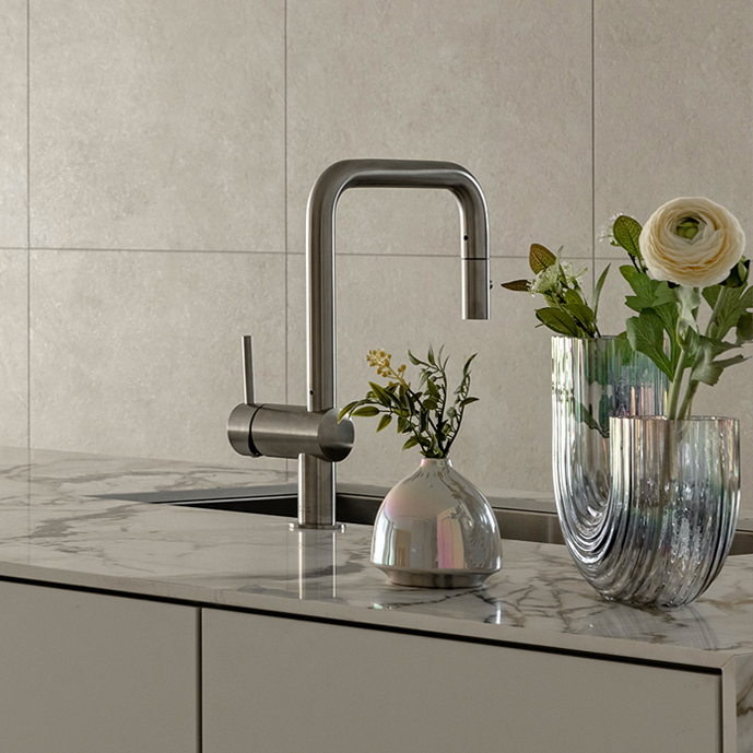 라우체 코인 무광 니켈 주방 싱크수전 코인51109CN