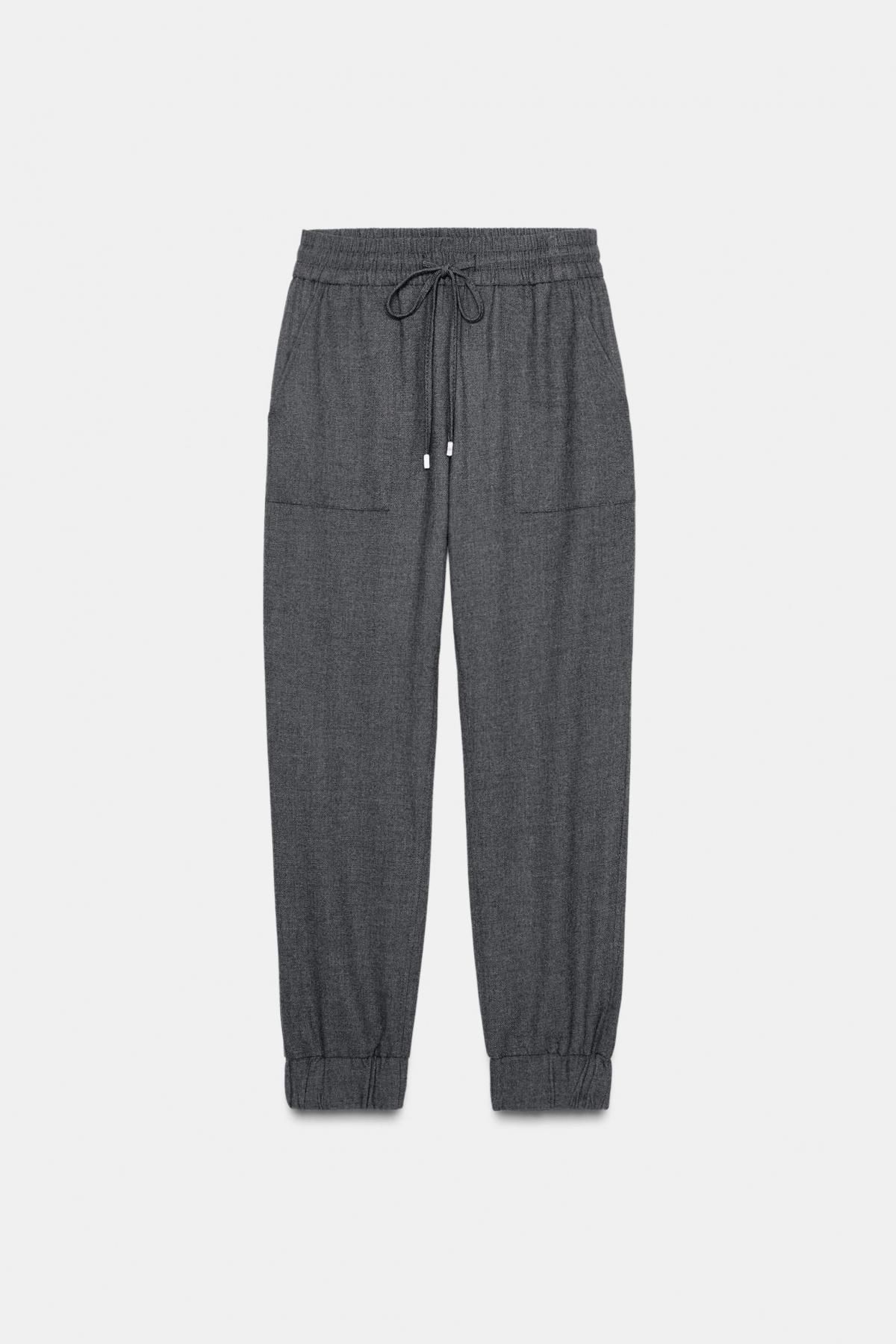 자라 테크니컬 밴딩 미드웨이스트 조거 팬츠 1478/625 MID-GREY - 메인 이미지