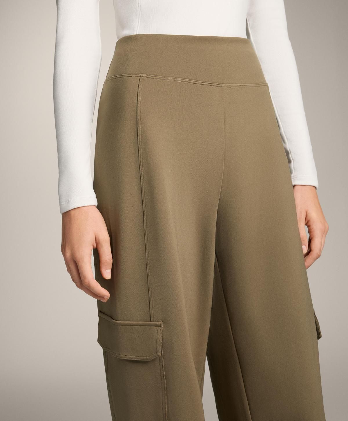 오이쇼 테크니컬 하이라이즈 와이드 카고 팬츠 4029/230 MILITARYKHAKI - 상세 이미지 4