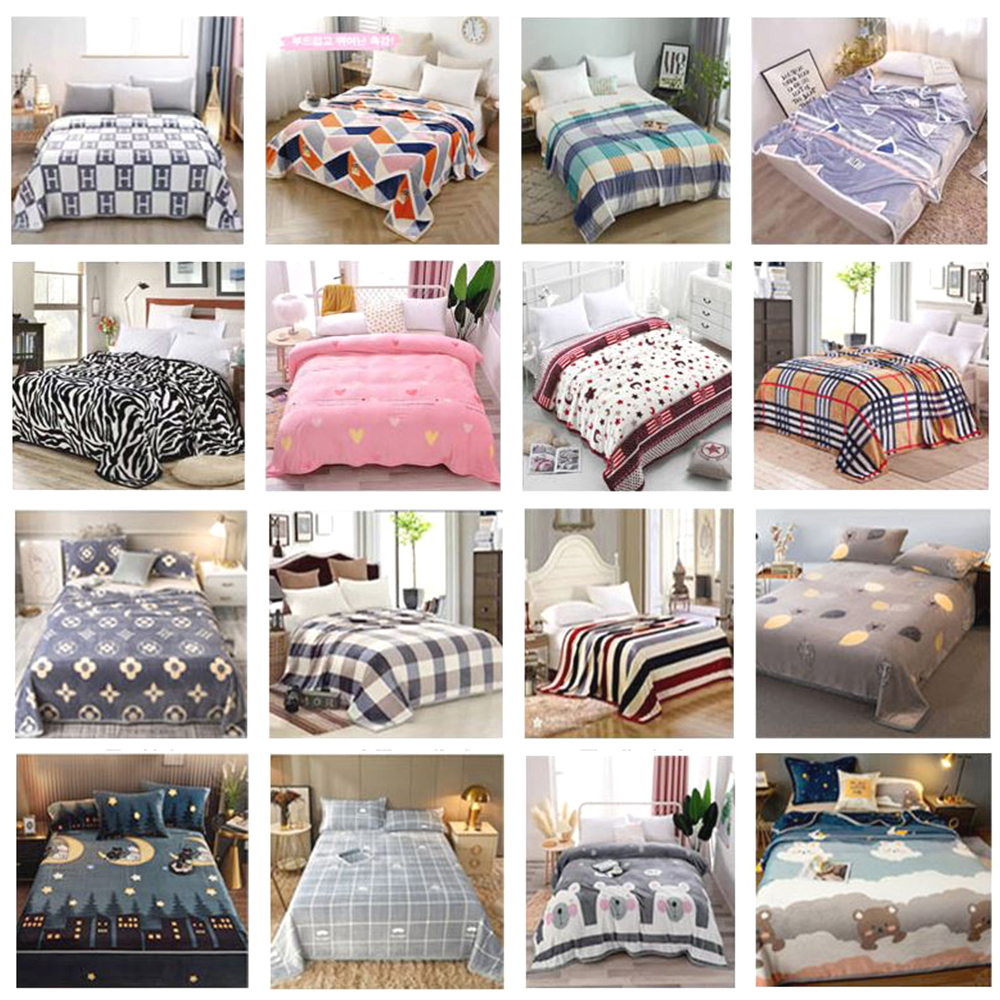 포근한 극세사 이불 따뜻한 보온 밍크 무릎담요 - 상품 이미지