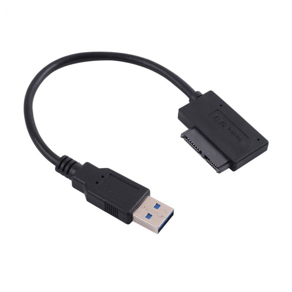 USB 컨버터 슬림라인 SATA 꺾임 15cm ODD연결 - 메인 이미지