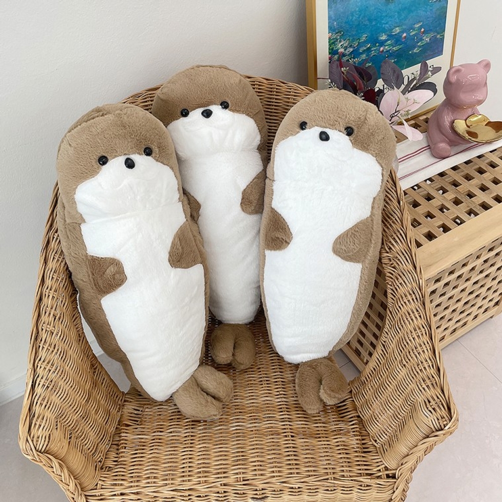 숙면 쿠션 바디필로우 물개 해달 베개 - 상품 이미지
