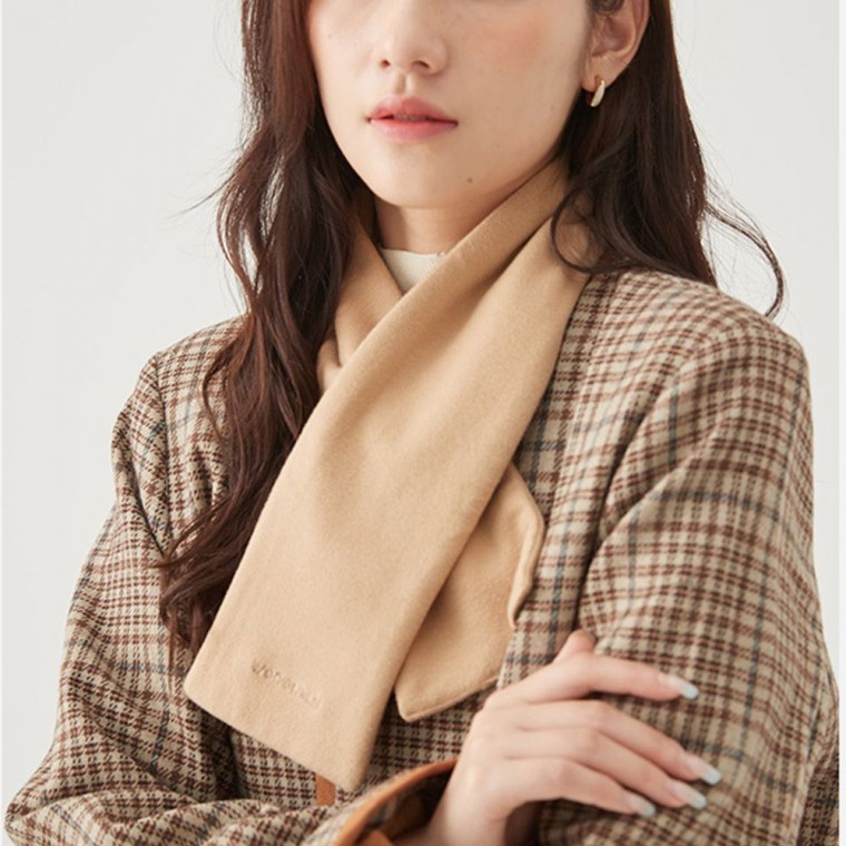 머플러 단색목도리 벨벳 남여공용 스카프 방한 커플 목도리 겨울 여성머플러 남성머플러 따뜻한 - 메인 이미지