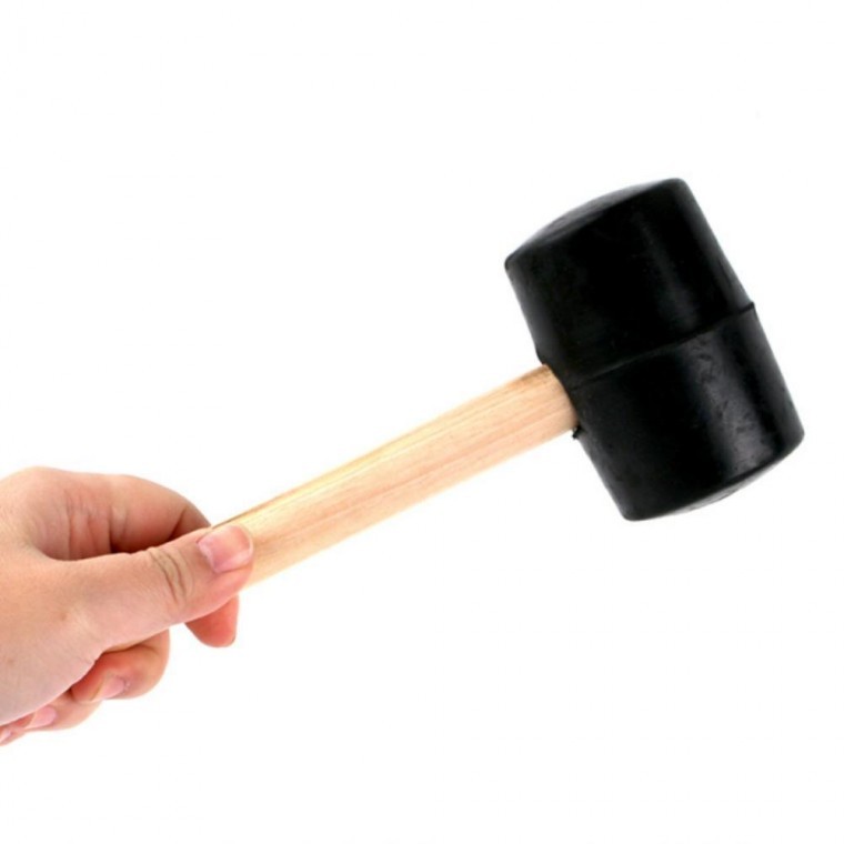 고무 망치 해머 목공 조립 DIY 작업 수리 - 메인 이미지