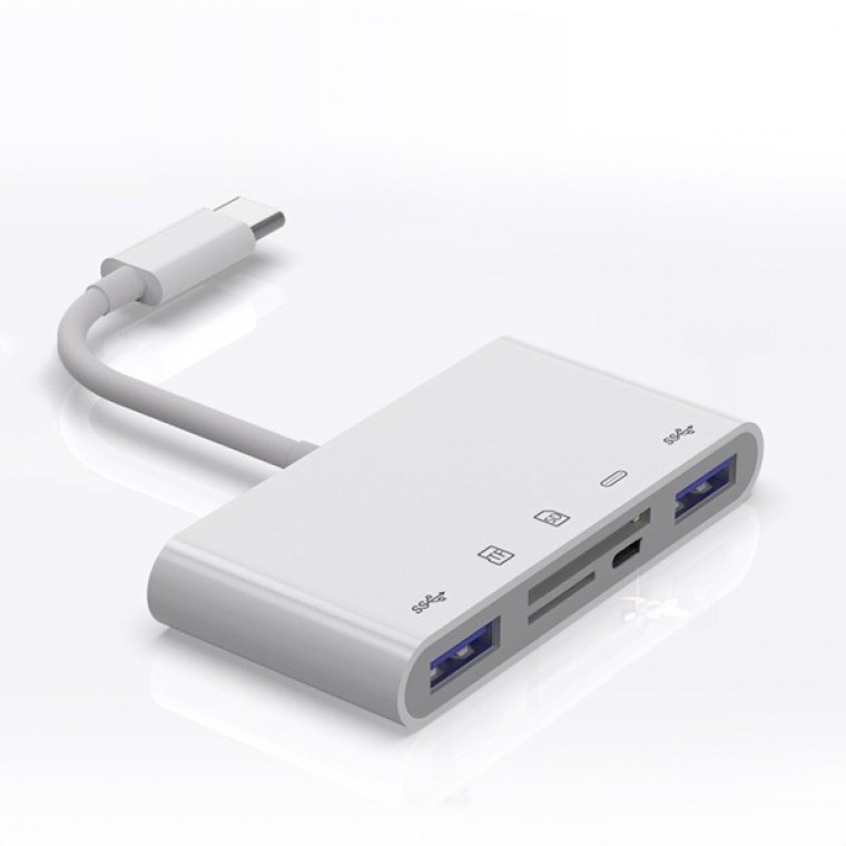 리더기 1Tb OTG리더기 SD카드리더기 5IN1리더기 멀티리더기 카드리더기 C타입 OTG 리더기 - 상품 이미지