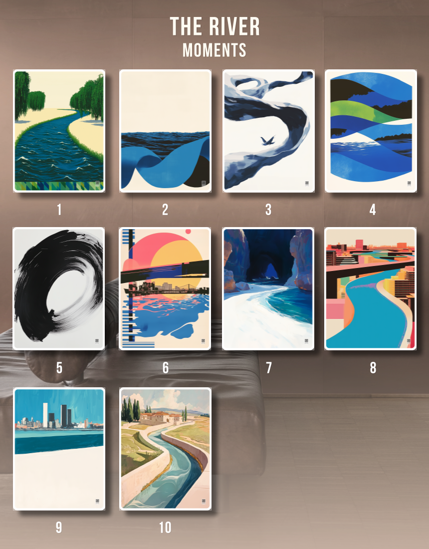 접이식 액자 테이블 집들이선물 이사 선물 결혼 그림 미술관 풍수 강1 대(48x72)